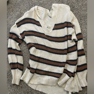American Eagle Striped Sweater